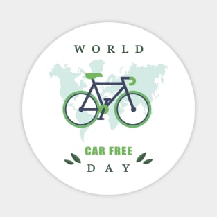 World car free day Magnet